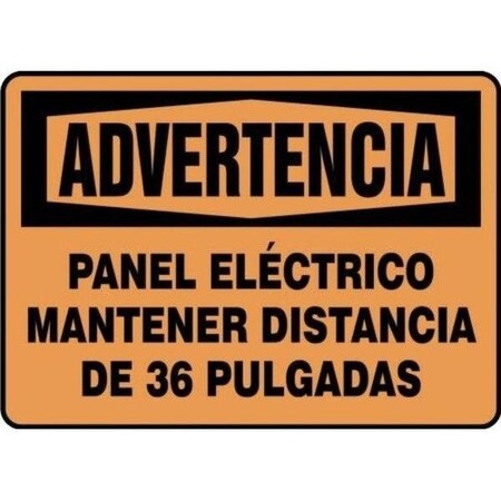 Accuform OSHA WARNING Safety Sign ELECTRICAL SHMELC308VA